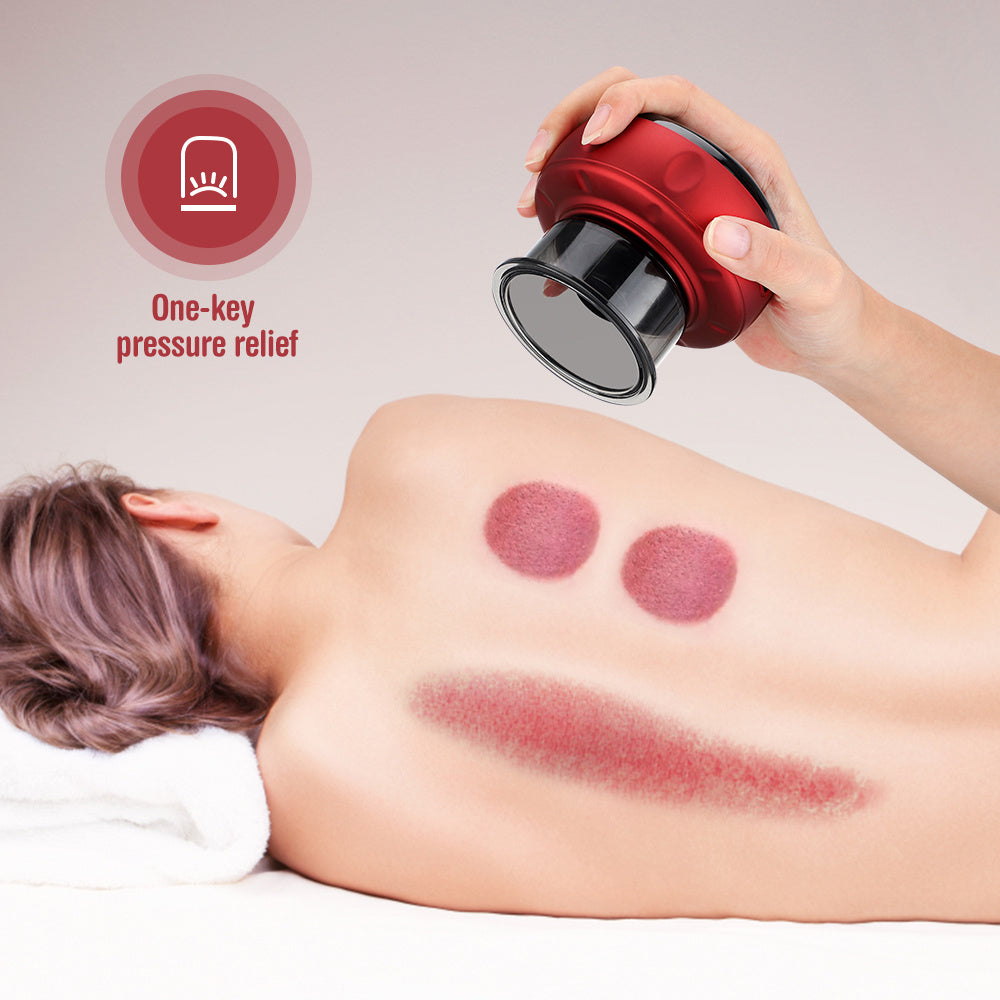 "Electric Vacuum Cupping & Guasha Massager – Tighten, Tone, and Revitalize Your Body!"