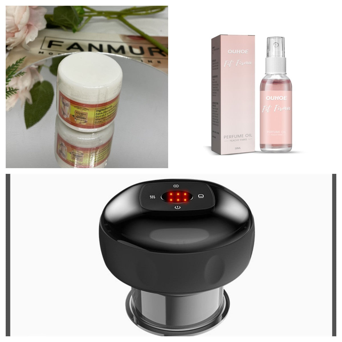 "Electric Vacuum Cupping & Guasha Massager – Tighten, Tone, and Revitalize Your Body!"