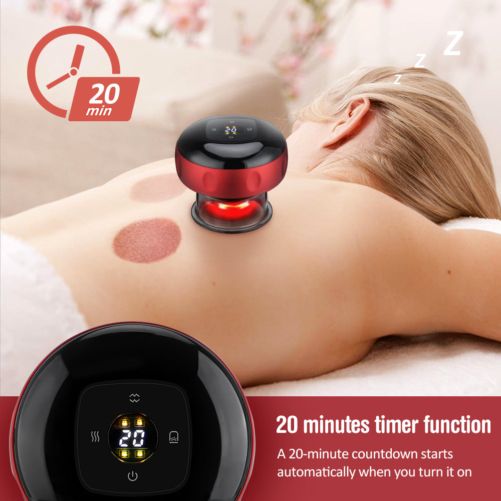 "Electric Vacuum Cupping & Guasha Massager – Tighten, Tone, and Revitalize Your Body!"