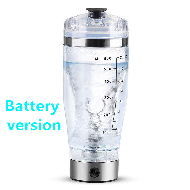 USB Rechargeable Electric Protein Shake Bottle – Effortless Mixing for Fitness, Sports, Coffee, & More!